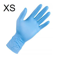Перчатки нитриловые Benovy XS (200 шт.) Синий