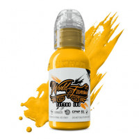 Краска World Famous Tattoo Ink USA Yellow